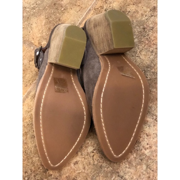 Suede mules sling back booties shooties - Picture 3 of 5